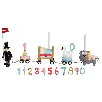 Fødselsdagstog med navn